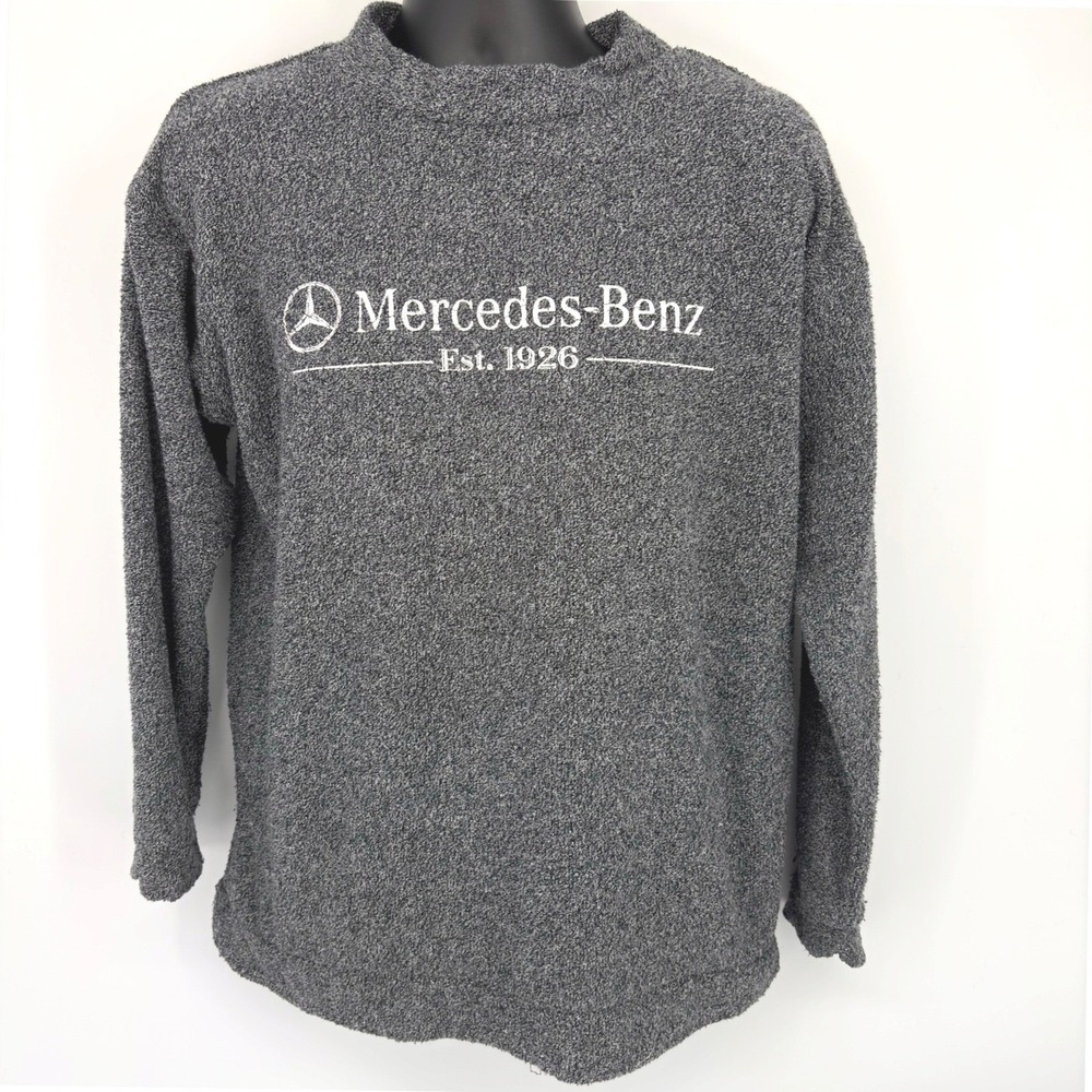 Mercedes Benz Knit Sweater Mens‎ M Woolly Threads Y2K motorsport core old money